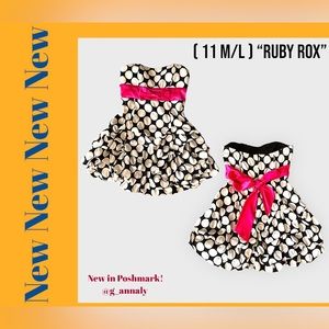 (M/L) Polka-Dot Dress